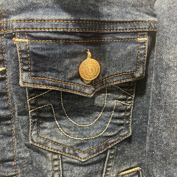 Gently Worn True Religion Denim jacket - Picture 2 of 4